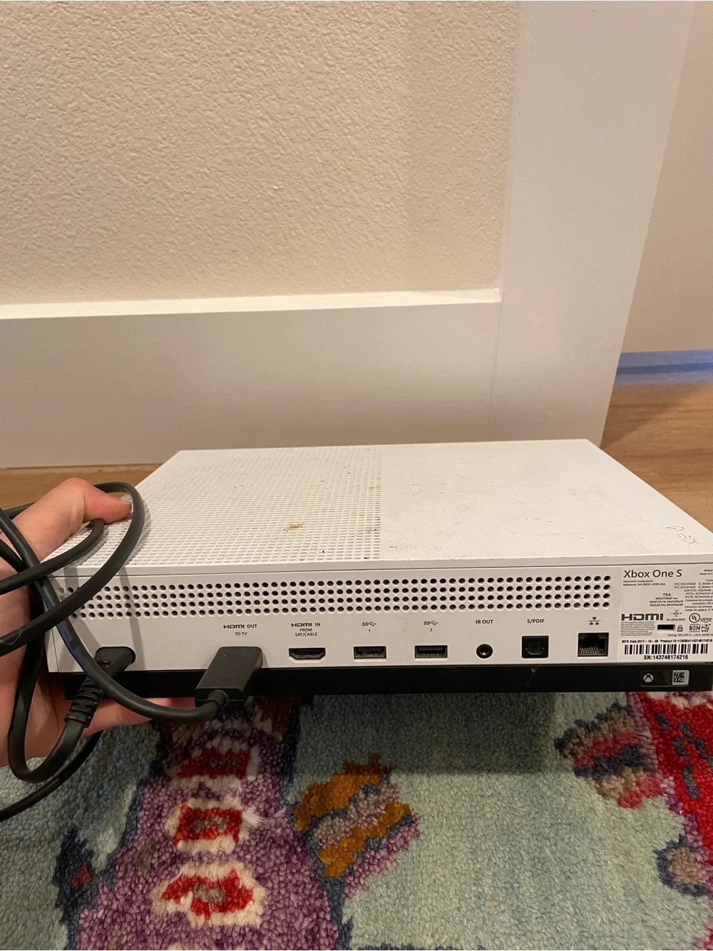 Microsoft Xbox One S 500gb White Console